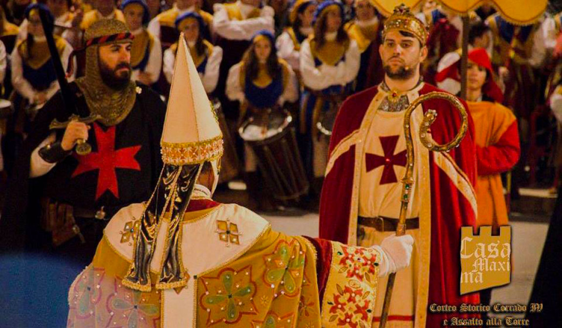 A CASAMASSIMA IL CORTEO STORICO CORRADO IV DI SVEVIA – ASSALTO ALLA TORRE