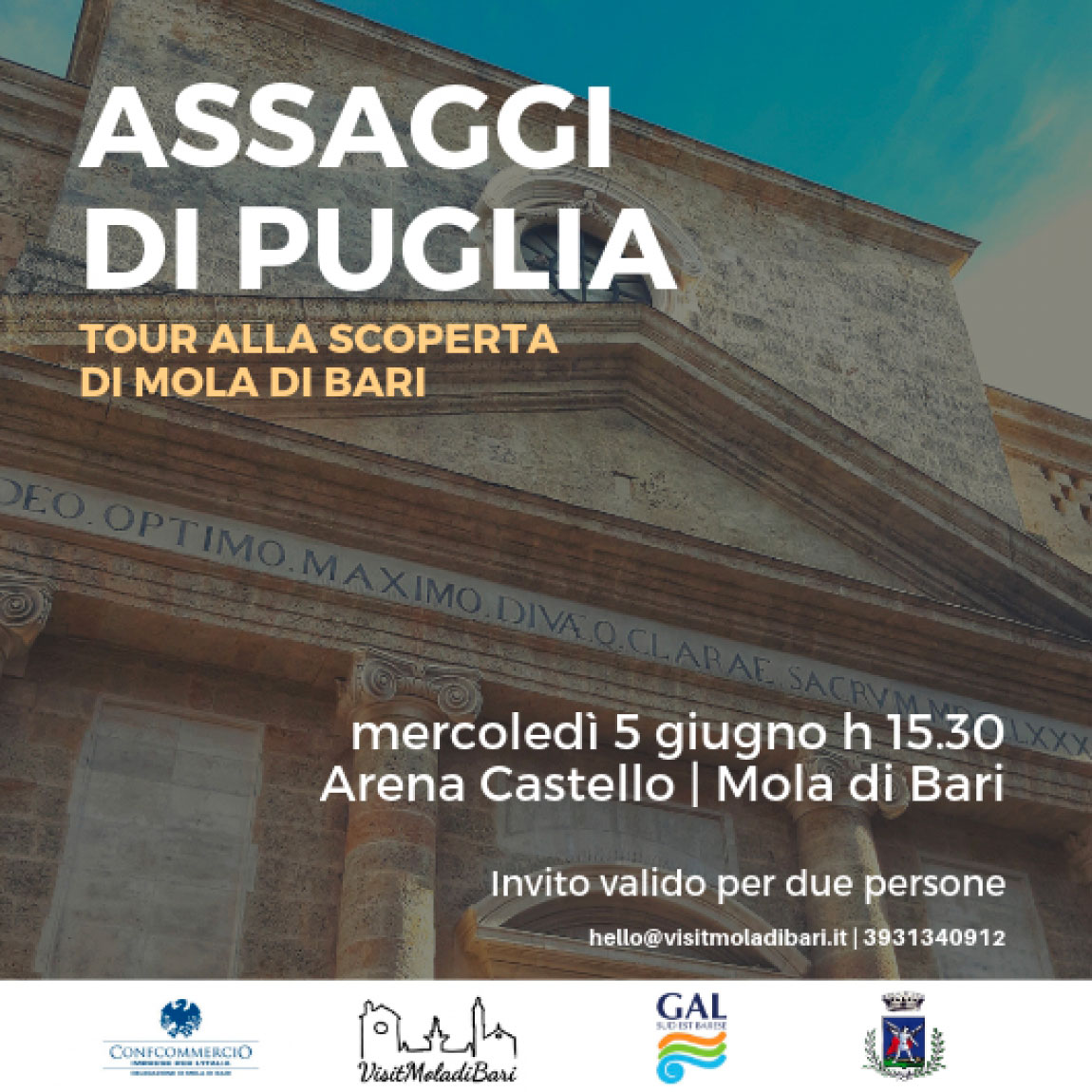 ASSAGGI DI PUGLIA / UN TOUR GUIDATO ALLA SCOPERTA DI MOLA DI BARI