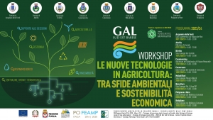 I WORKSHOP DEL GAL SULLE NUOVE TECNOLOGIE IN AGRICOLTURA TRA SFIDE AMBIENTALI E RISPARMI ECONOMICI