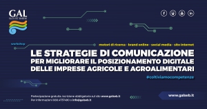 IL 17 MAGGIO IL TOUR DEL GAL SULLA COMUNICAZIONE DIGITALE IN AGRICOLTURA FA TAPPA AD ACQUAVIVA.